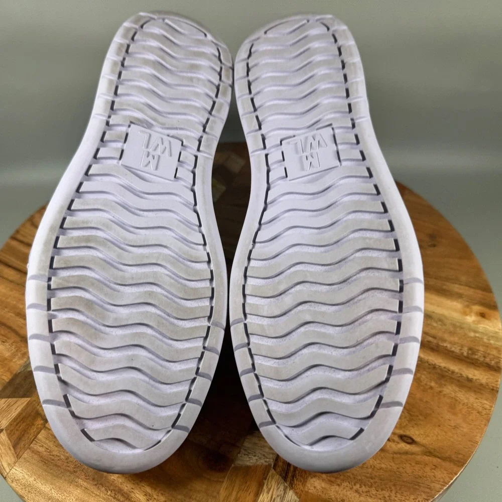 Madewell MWL Women's White Leather Low Top Court Sneakers Shoes Size‎ 8M